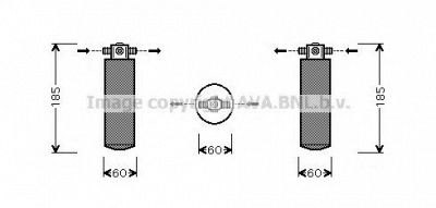 AVA QUALITY COOLING old393 -  Осушитель, кондиционер